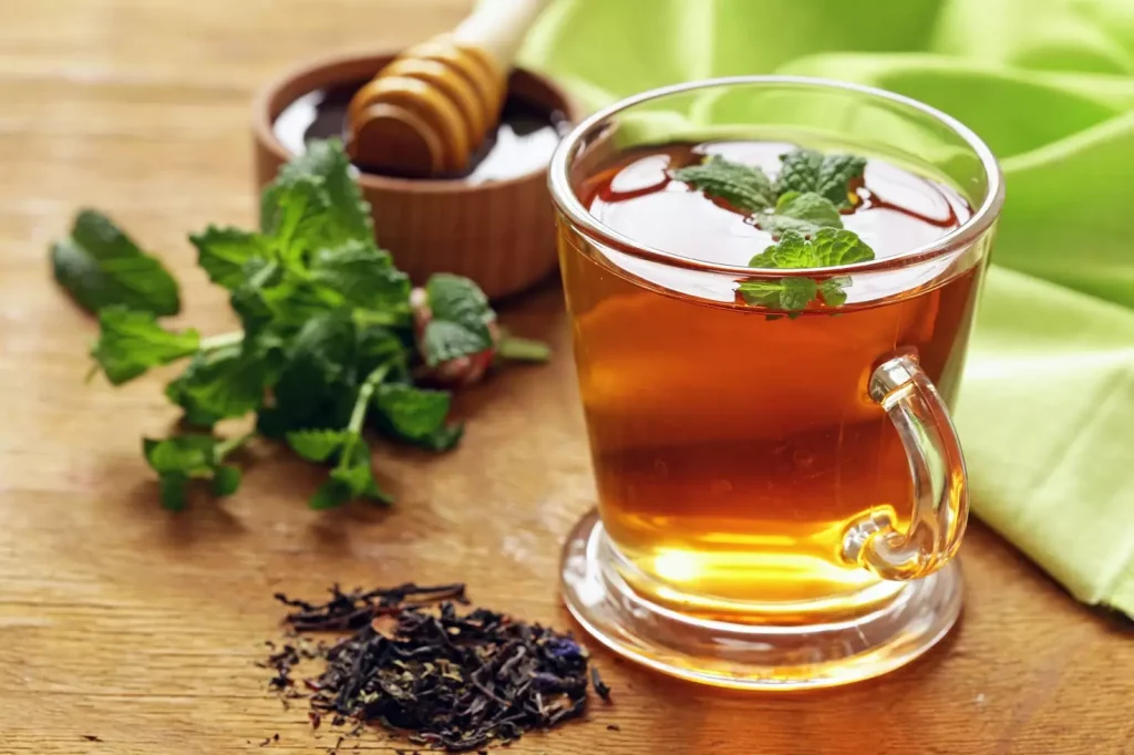 Thé vert, infusion, tisane, rooibos, relaxation, bien être, santé